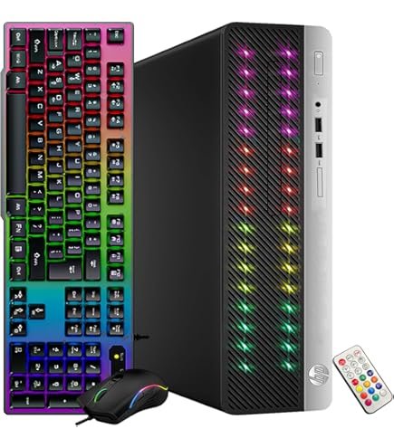 Amazon.com: HP EliteDesk 800 G4 SFF High Performance RGB Desktop