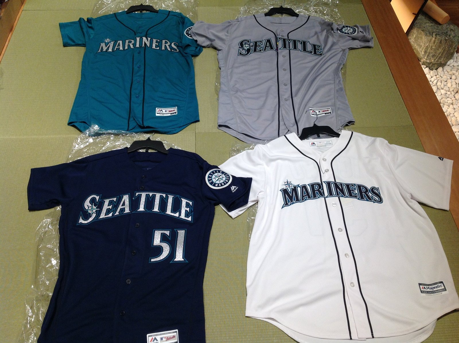 シアトル・マリナーズ イチロー選手オーセンティックユニフォーム