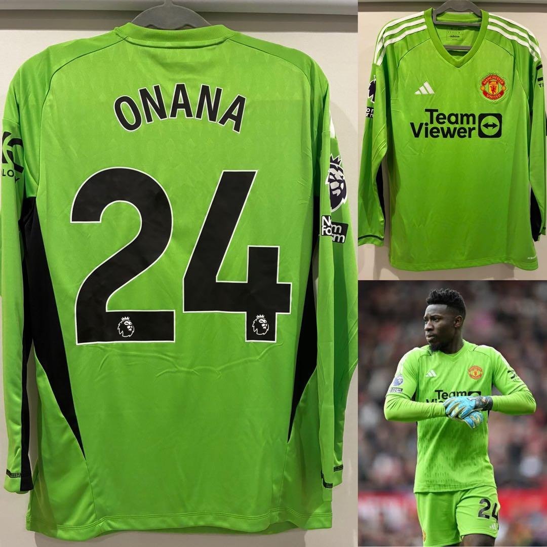 オナナ　マンチェスター　ユナイテッド　ユニフォーム　23/24 Kemari87 KISHISPO / マンチェスターユナイテッド 23-24 アウェイ 半袖